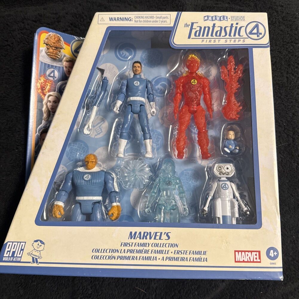 The Fantastic Four Epic World of Action Marvel’s First Family Collectible